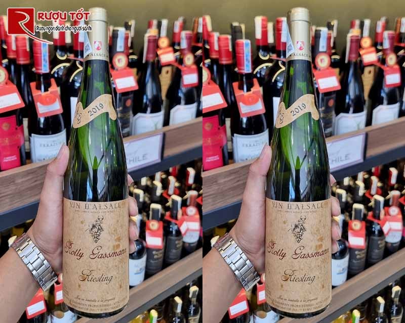 Rượu Vang Pháp Rolly Gassmann De Rorschwihr Riesling Giá rẻ