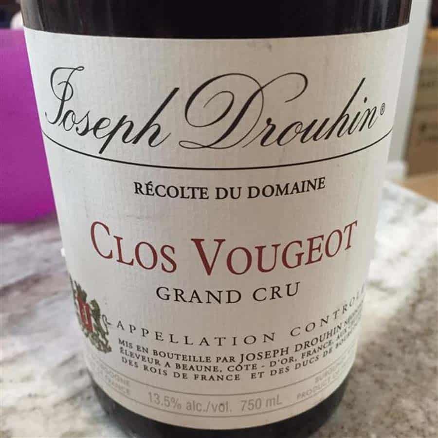 Joseph Drouhin Clos de Vougeot Grand Cru 2013