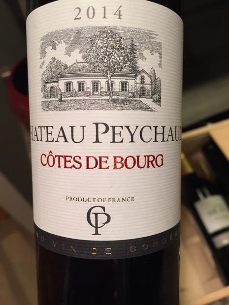 Rượu Vang Pháp Chateau Peychaud Cotes De Bourg Bordeaux Hảo hạng