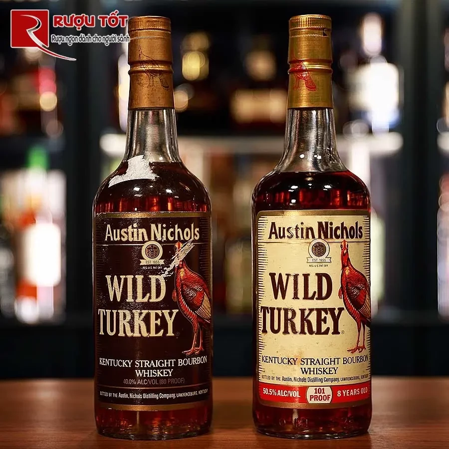 ruou bourbon wild turkey