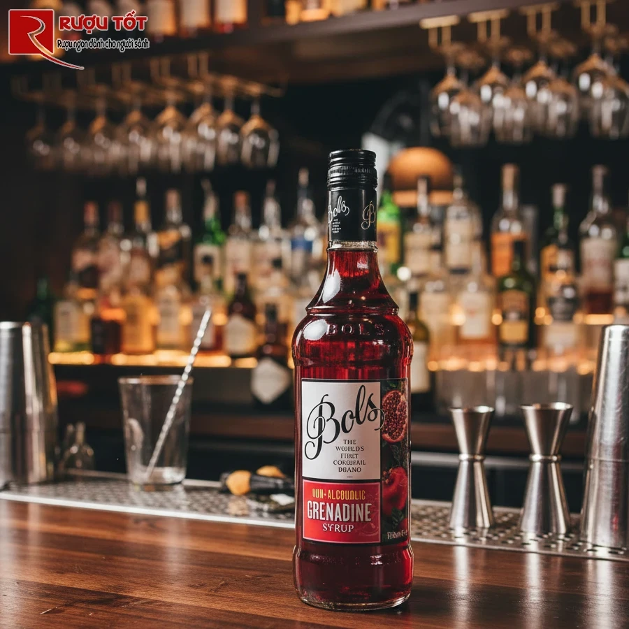 ruou Bols Grenadine Syrup
