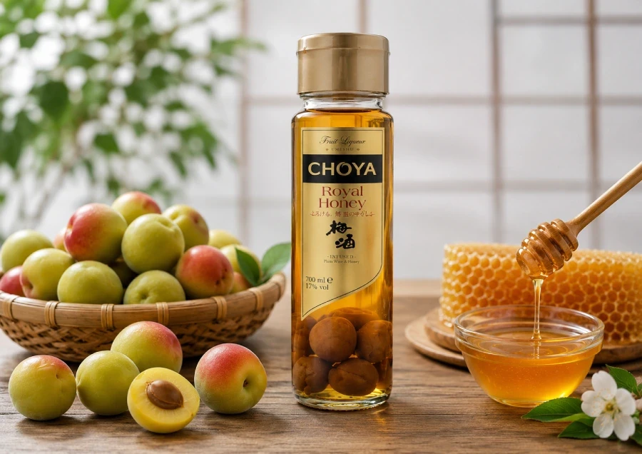 Khám Phá Chai Rượu Mơ Nhật Ngâm Mật Ong Thay Đường Tinh Luyện