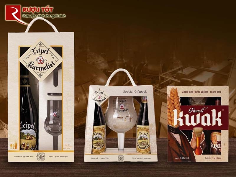 Hộp quà bia Pauwel Kwak