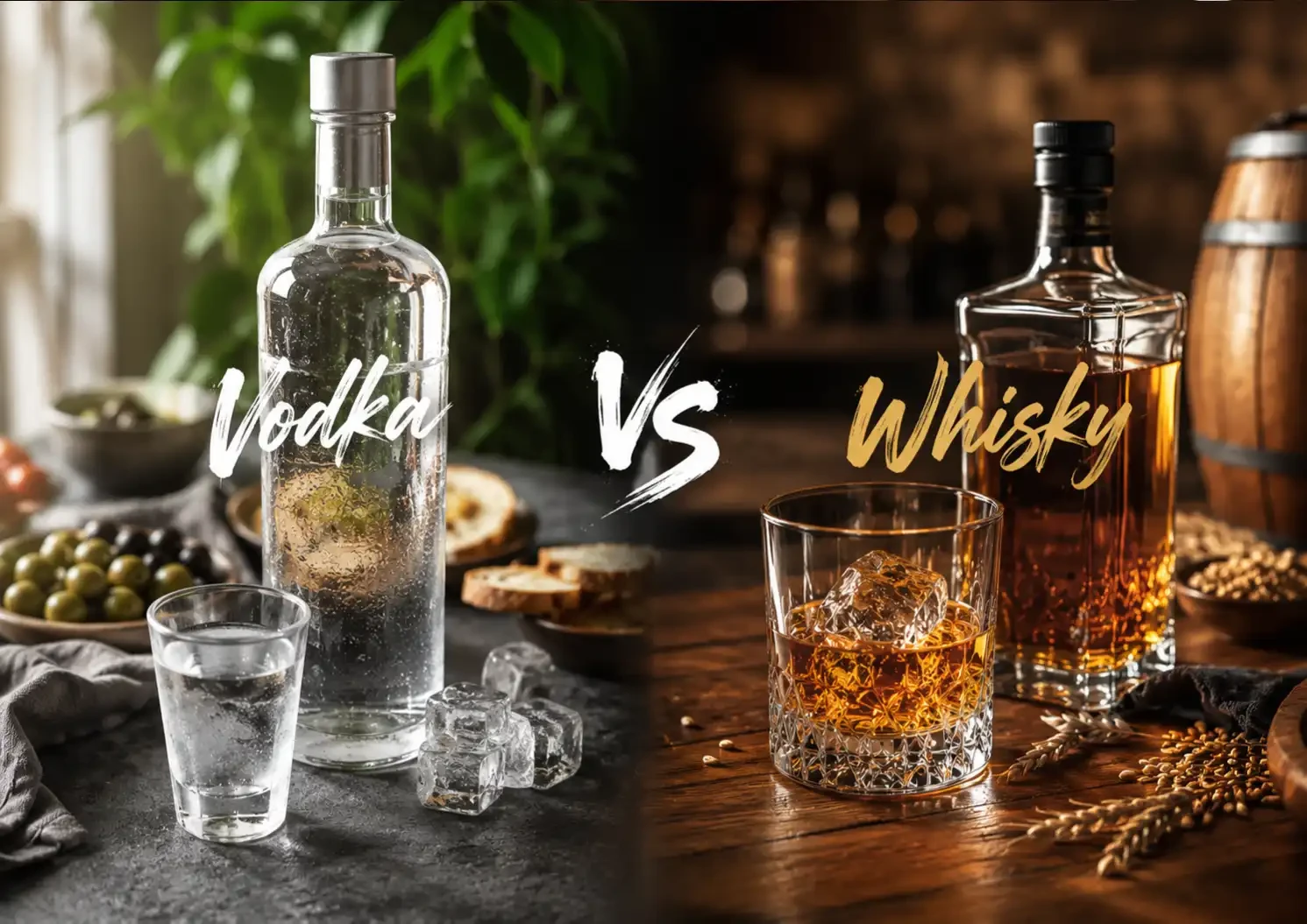 Vodka Và Whisky Khác Nhau Thế Nào? Điều Khiến Người Mới Bất Ngờ