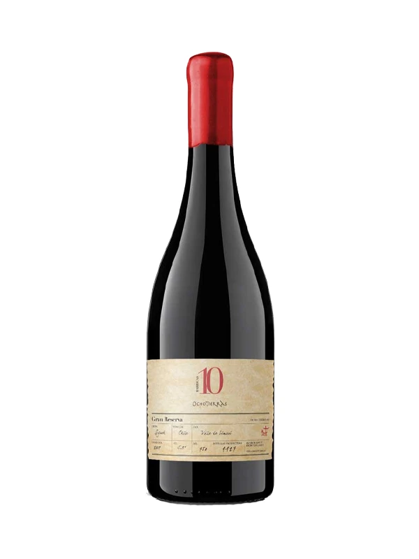 Rượu Vang 10 Ocho Tierras Gran Reserva Syrah Cao cấp