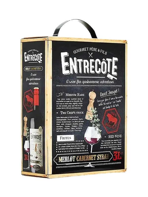 Vang bịch Pháp Entrecote 3L