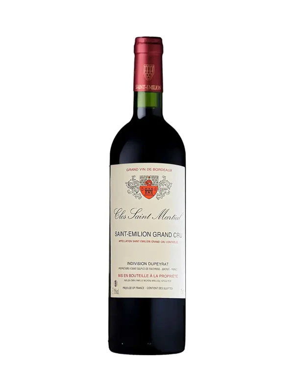 Rượu vang Clos Saint Martial Saint Emilion Grand Cru