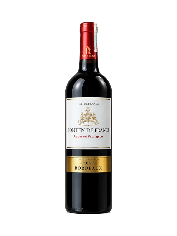 Rượu vang Fontein de France Cabernet Sauvignon 14% 750ml