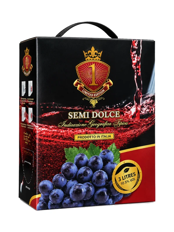 Rượu vang ngọt No 1 Semi Dolce IGT 3L