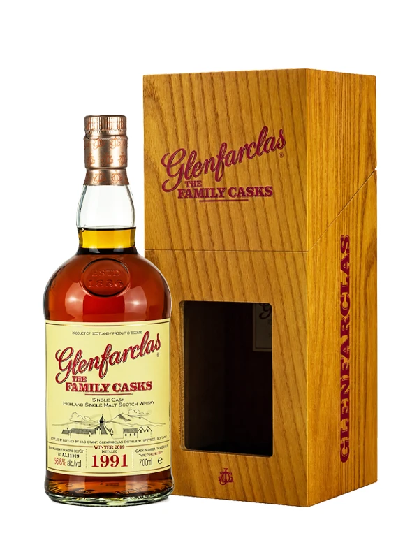 Rượu Glenfarclas 1991 The Family Casks 56,6%