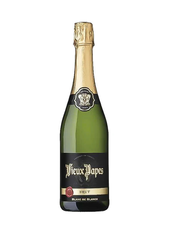 Vang nổ Vieux Papes Blanc de Blancs Brut