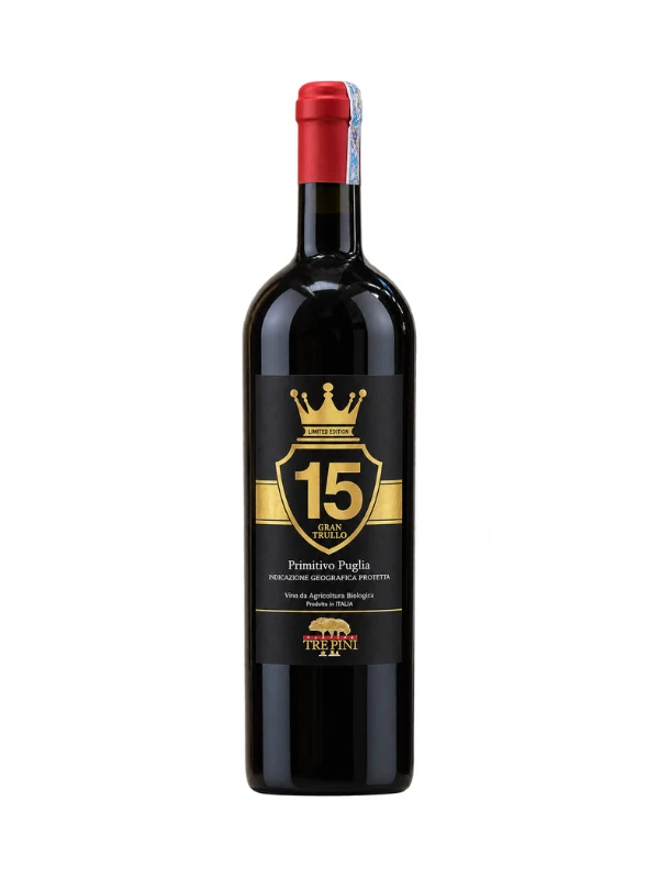 Vang Ý 15 Trepini Primitivo Limited