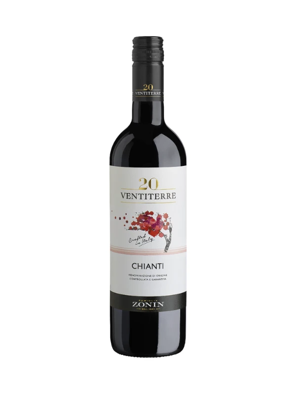 Vang Ý 20 Ventiterre Zonin Chianti D.O.C.G Cao cấp