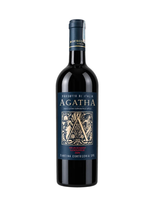 Rượu vang Agatha Negroamaro Sangiovese Chính hãng