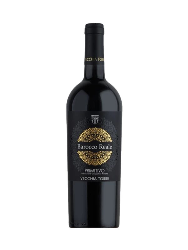 Vang Ý Barocco Reale Primitivo Vecchia Torre Thượng hạng