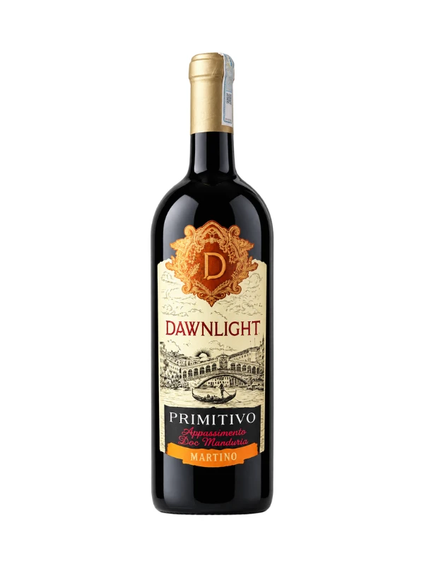 Rượu vang Dawnlight Primitivo Martino Appasimento 19,5%