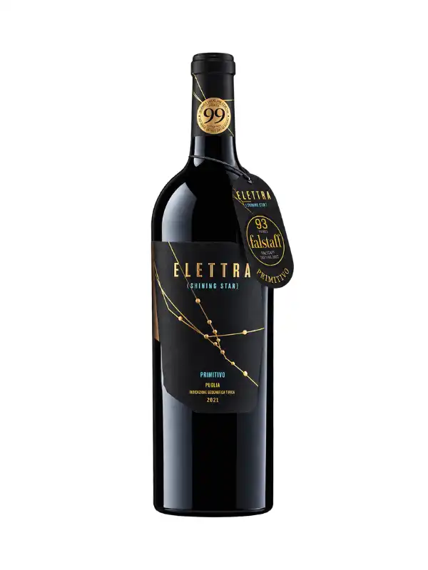 Rượu Elettra Primitivo Puglia IGT 15% 750ml
