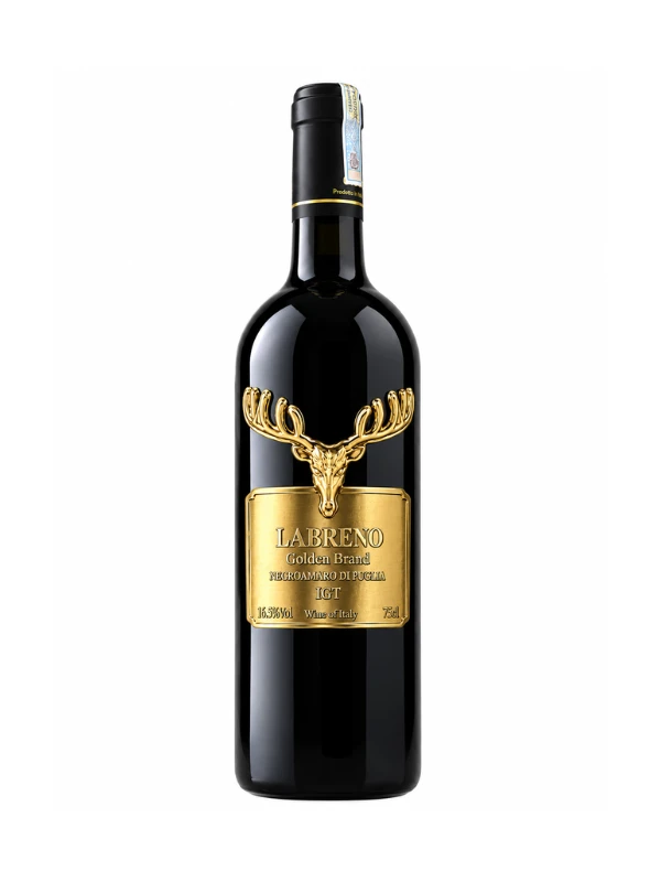 Rượu vang La Breno Negroamaro 16,5 độ - Vang hình đầu hươu