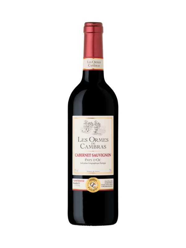 Rượu Vang Les Ormes De Cambras Cabernet Sauvignon Cao Cấp
