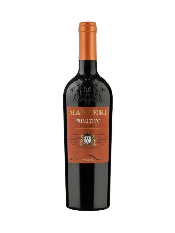 Vang Ý Manieri Primitivo Puglia IGT Hảo Hạng