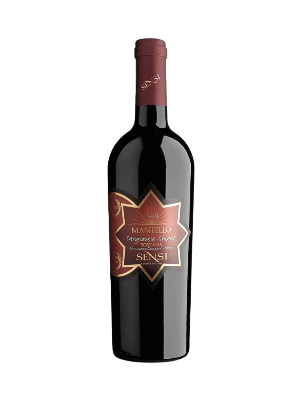 Vang Ý Mantello Sangiovese Shiraz Toscana Sensi