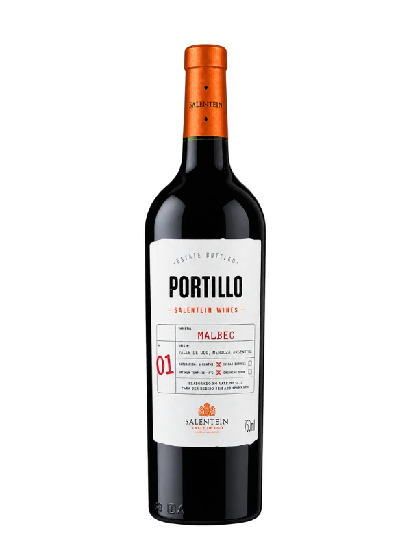 Rượu vang Portillo Salentein Malbec 13,5% 750ml Argentina