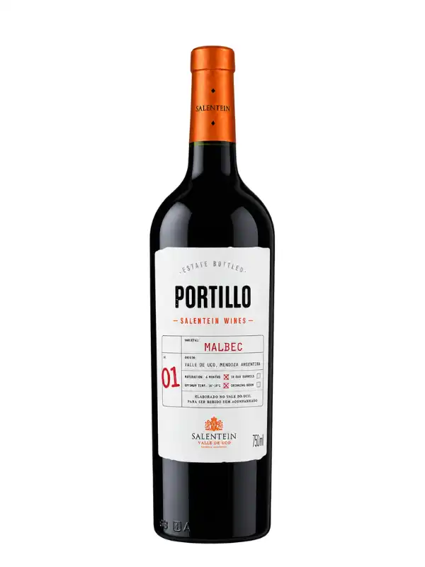 Rượu vang Portillo Salentein Malbec 13,5% 750ml Argentina