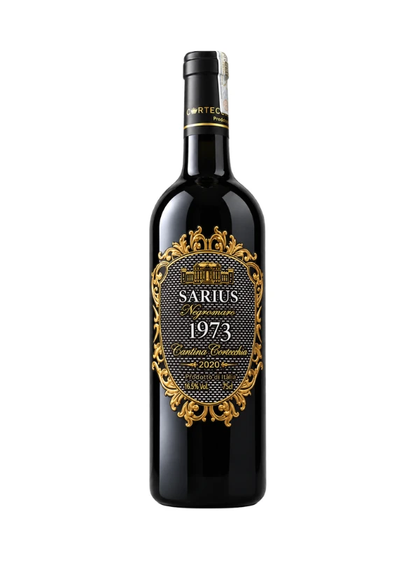 Rượu vang Sarius 1973 Negroamaro Cao cấp