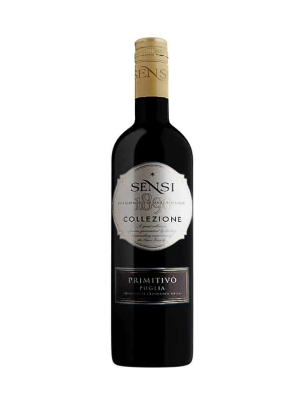 Vang Ý Sensi Collezione Primitivo Puglia Thượng Hạng