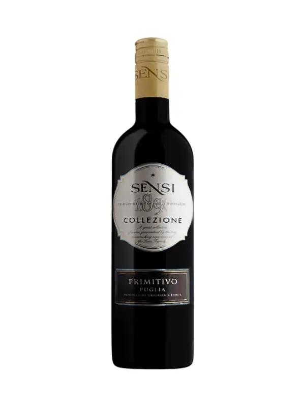 Vang Ý Sensi Collezione Primitivo Puglia Thượng Hạng