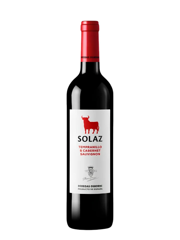 Rượu Vang Đỏ Solaz Tempranillo Cabernet Sauvignon