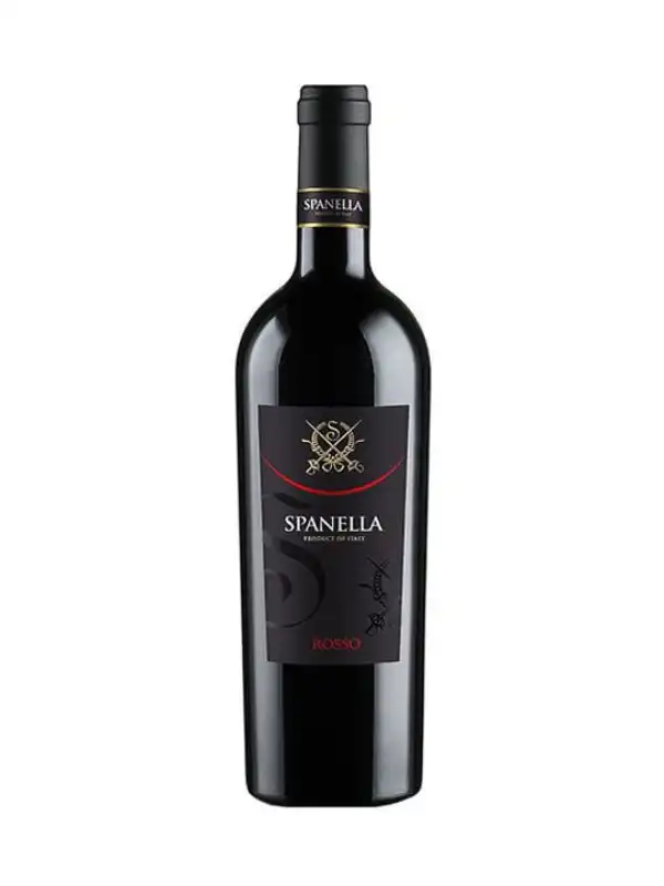 Rượu vang Spanella Rosso 750ml 15% nhập khẩu Ý
