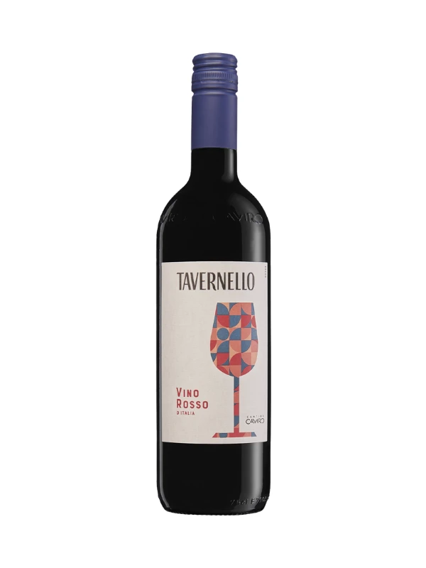 Rượu Tavernello Vino Rosso d'Italia 750ml 11,5% Ý
