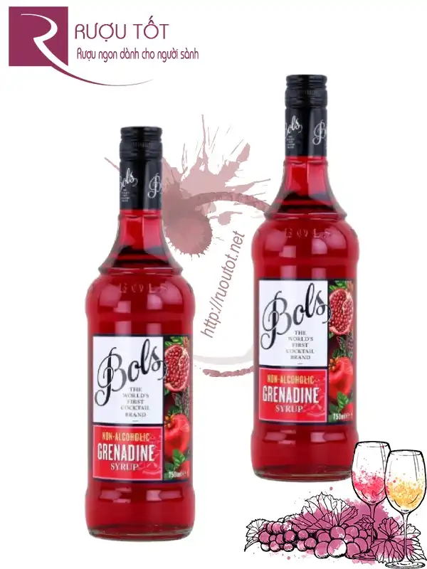 Bols Grenadine Syrup Siro Không Cồn