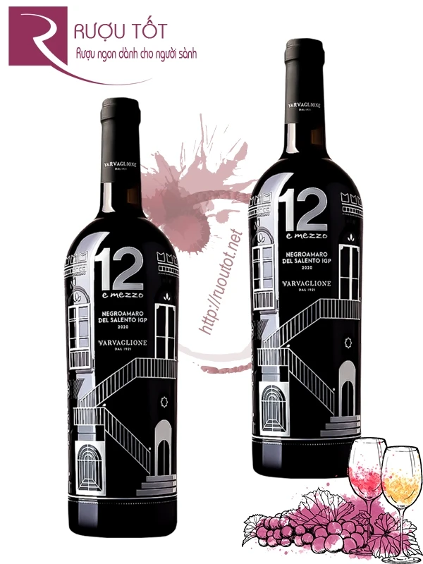 Vang Ý 12 E Mezzo Masseria Negroamaro