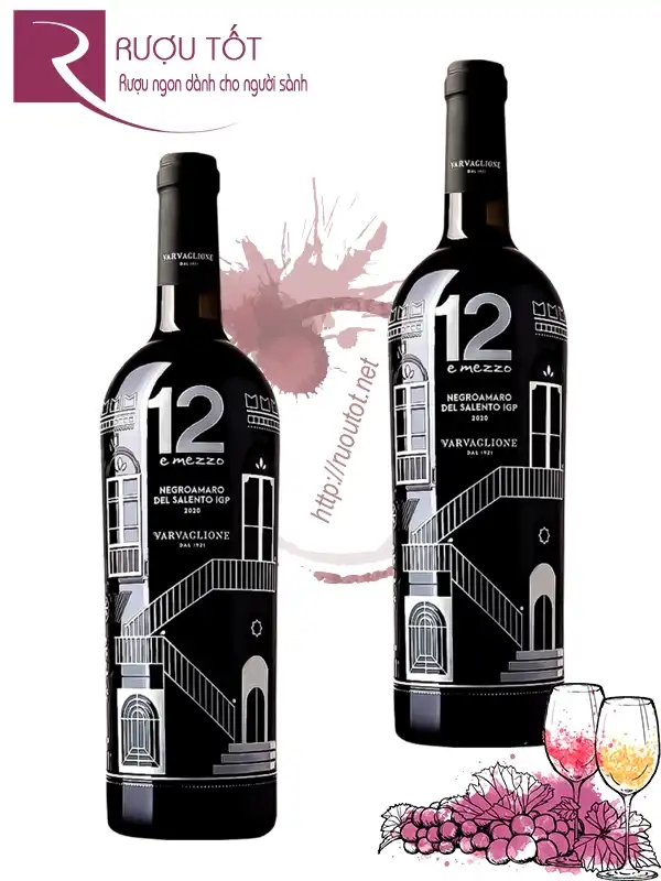 Vang Ý 12 E Mezzo Masseria Negroamaro