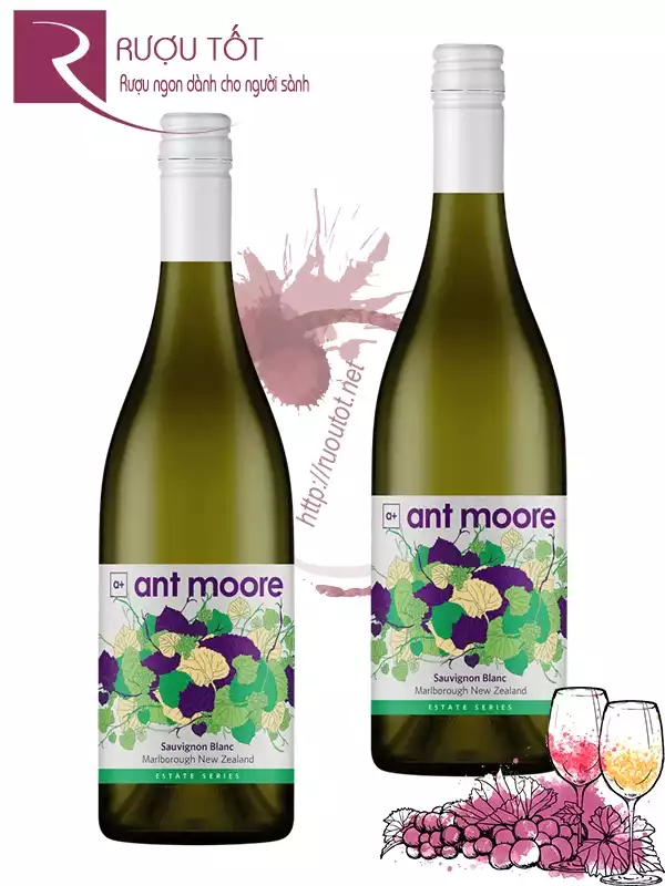 Rượu vang Ant Moore Sauvignon Blanc Marlborough