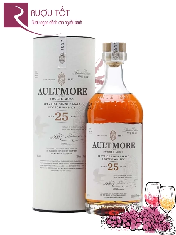 Rượu Aultmore 25 Oloroso Sherry Foggie Moss