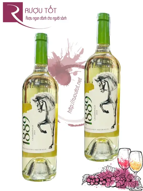 Rượu vang Úc 1889 con ngựa giá rẻ