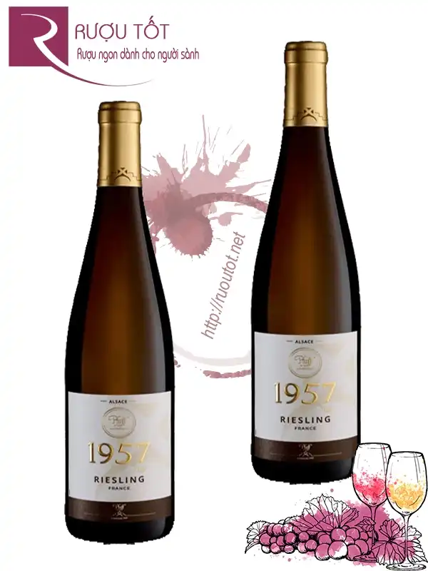 Rượu vang 1957 Pfaffenheim Alsace AOC cao cấp