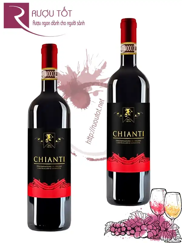 Rượu vang Ý Chianti DOCG 12,5%