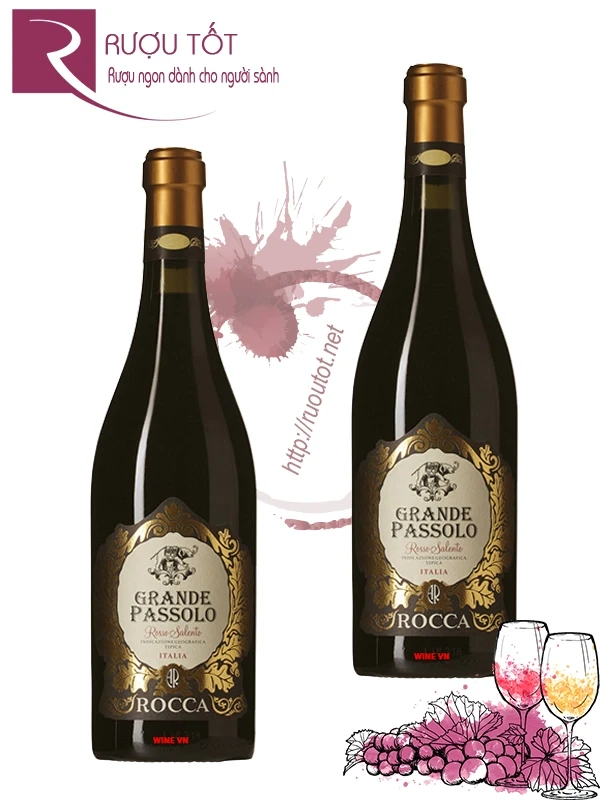 Rượu Vang Grande Passolo 750ml Cao Cấp