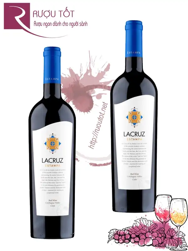 Rượu vang Chile Lacruz Estampa 13,5%