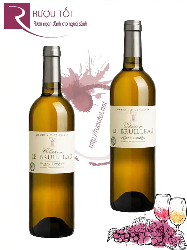 Rượu Vang Chateau Le Bruilleau Pessac Leognan