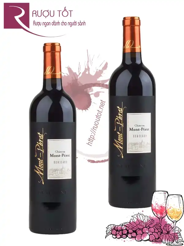 Rượu vang Chateau Mont Perat Bordeaux