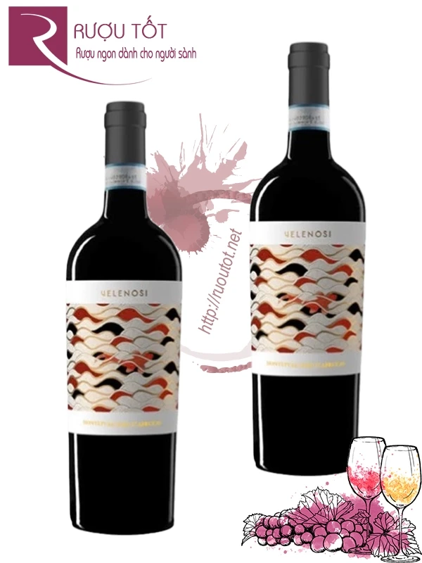 Rượu vang Ý Velenosi Onda Montepulciano DOC
