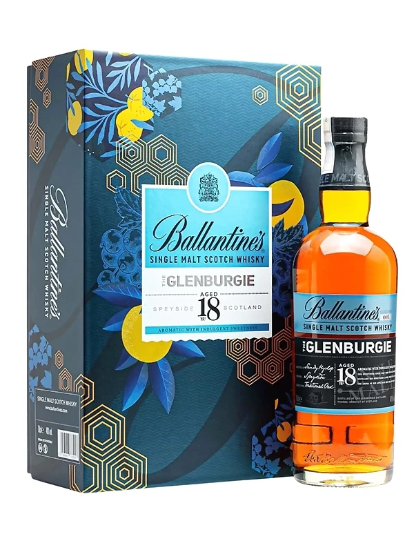 Hộp quà tết Ballantines The Glenburgie 18 năm 2025