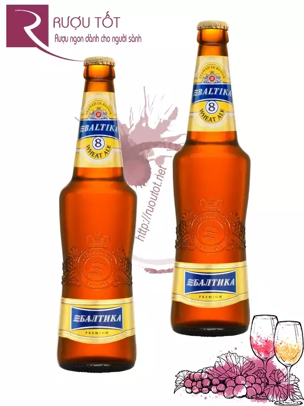 Bia Baltika 8 500ml Chính Hãng