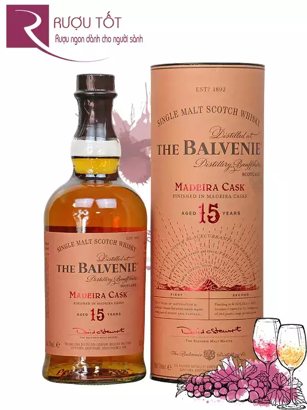 Rượu Balvenie 15 Madeira Cask