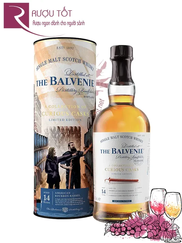 Rượu Balvenie Curious Cask